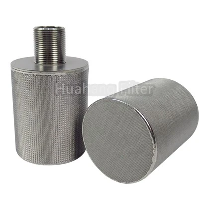 2μm Sintered Powder Filter Eleman 80x100